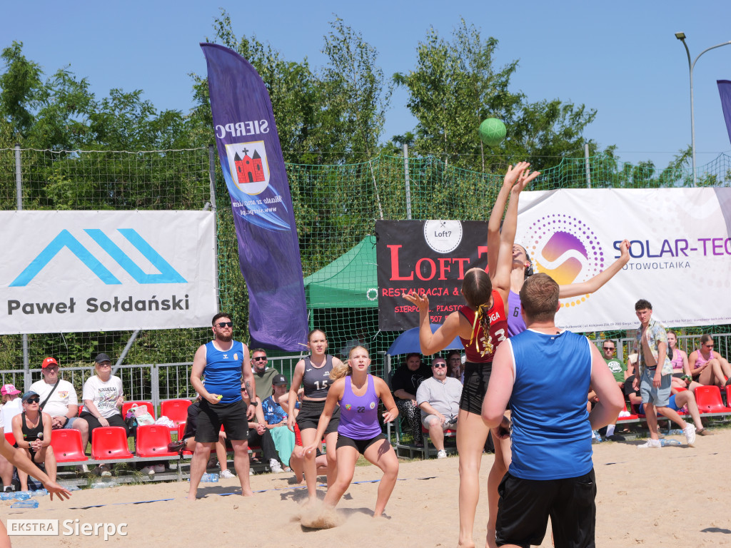 Piłka ręczna plażowa w Sierpcu – II dzień
