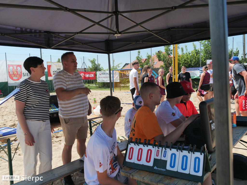 Piłka ręczna plażowa w Sierpcu – II dzień