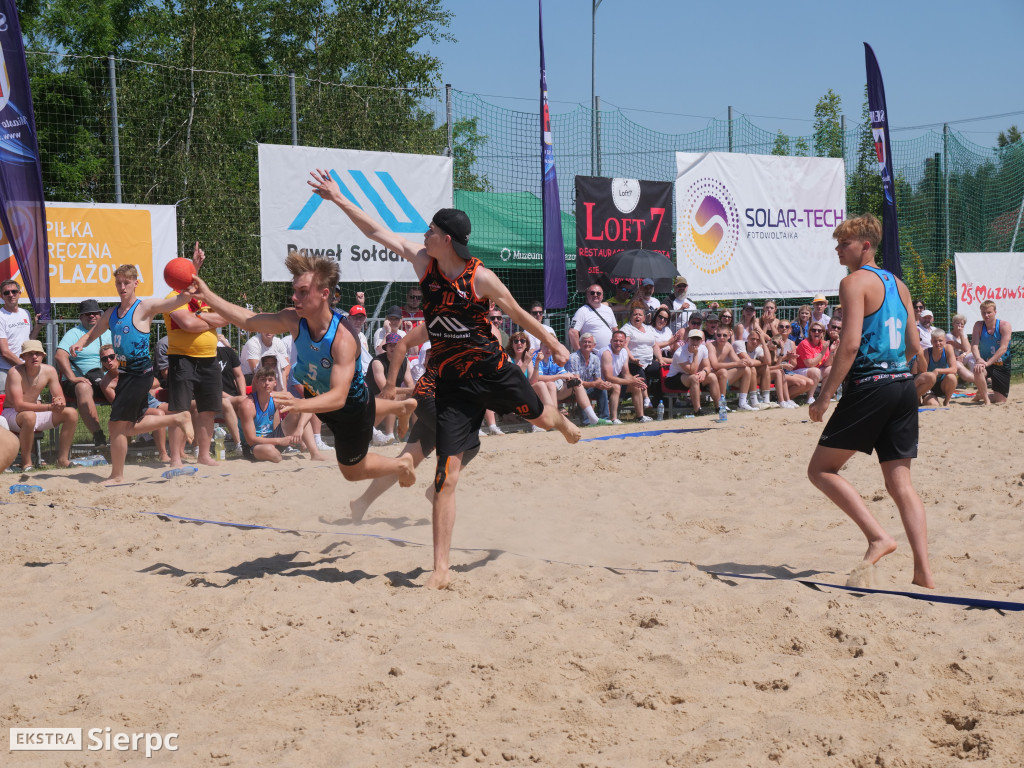 Piłka ręczna plażowa w Sierpcu – II dzień