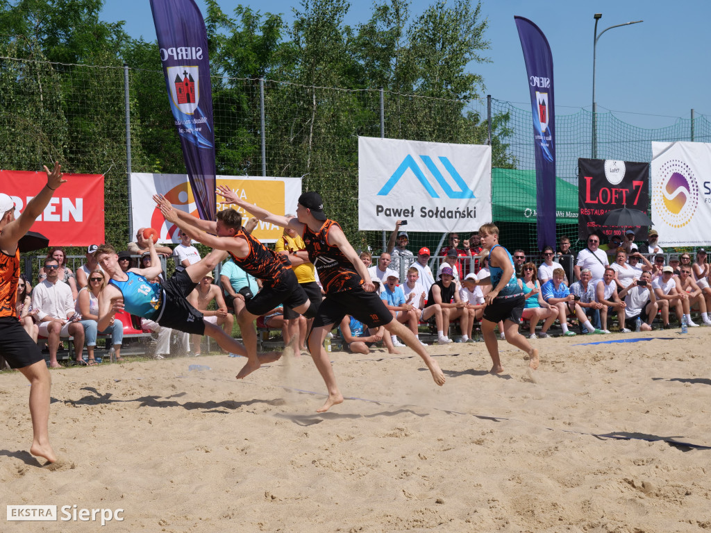 Piłka ręczna plażowa w Sierpcu – II dzień