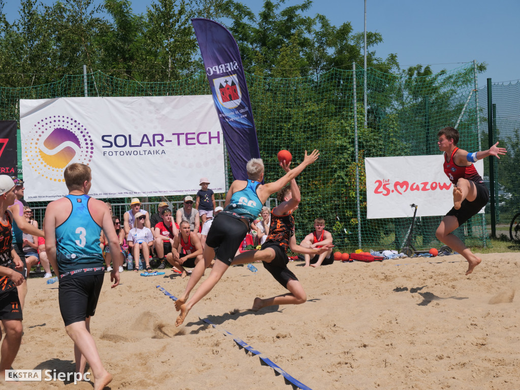Piłka ręczna plażowa w Sierpcu – II dzień