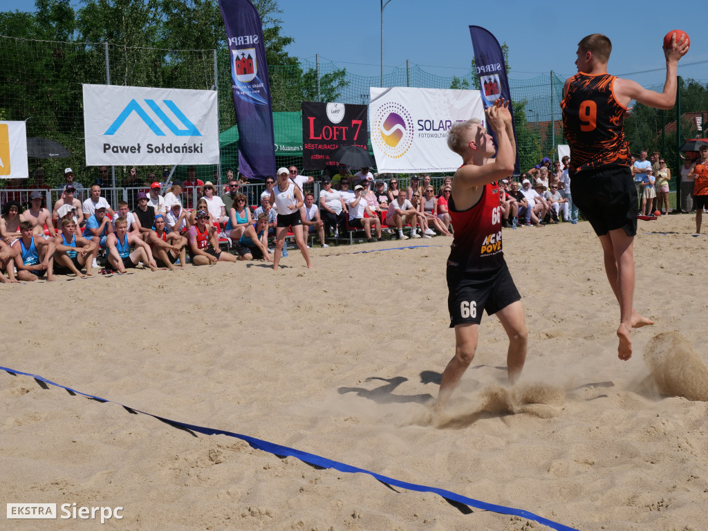 Piłka ręczna plażowa w Sierpcu – II dzień