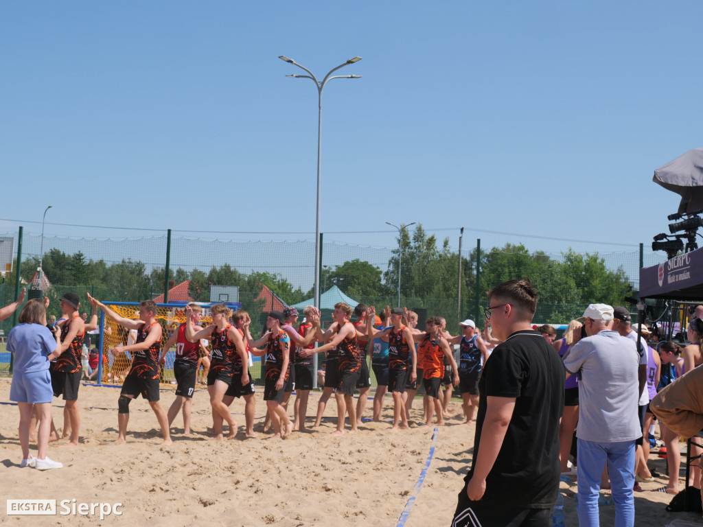 Piłka ręczna plażowa w Sierpcu – II dzień