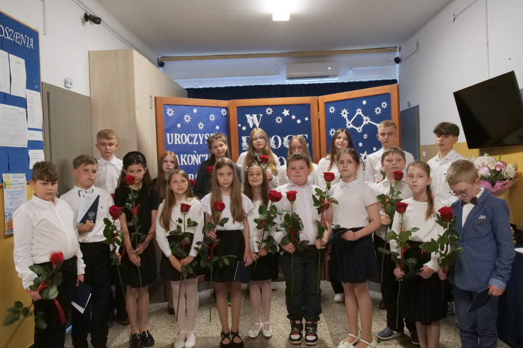 Zakończenie roku w I Prywatnej SP w Sierpcu