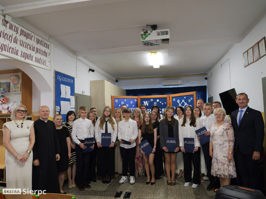 Zakończenie roku w I Prywatnej SP w Sierpcu