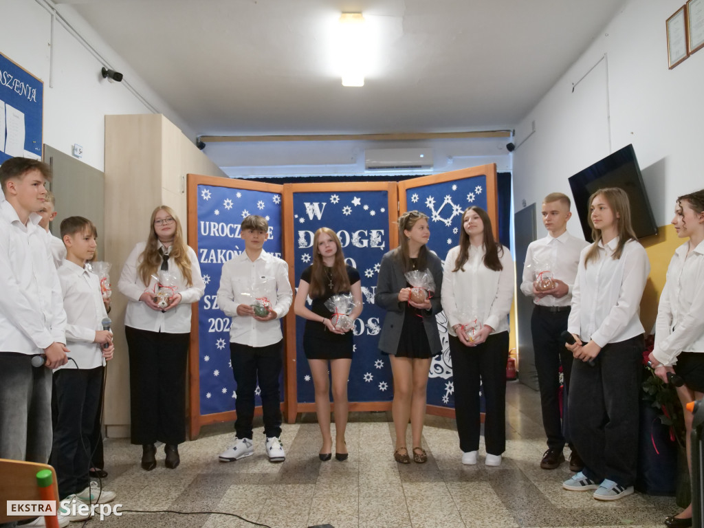 Zakończenie roku w I Prywatnej SP w Sierpcu