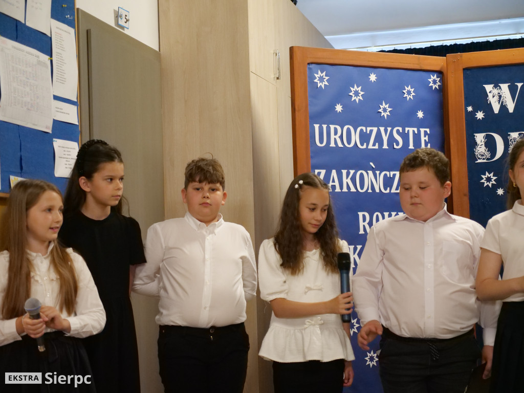 Zakończenie roku w I Prywatnej SP w Sierpcu