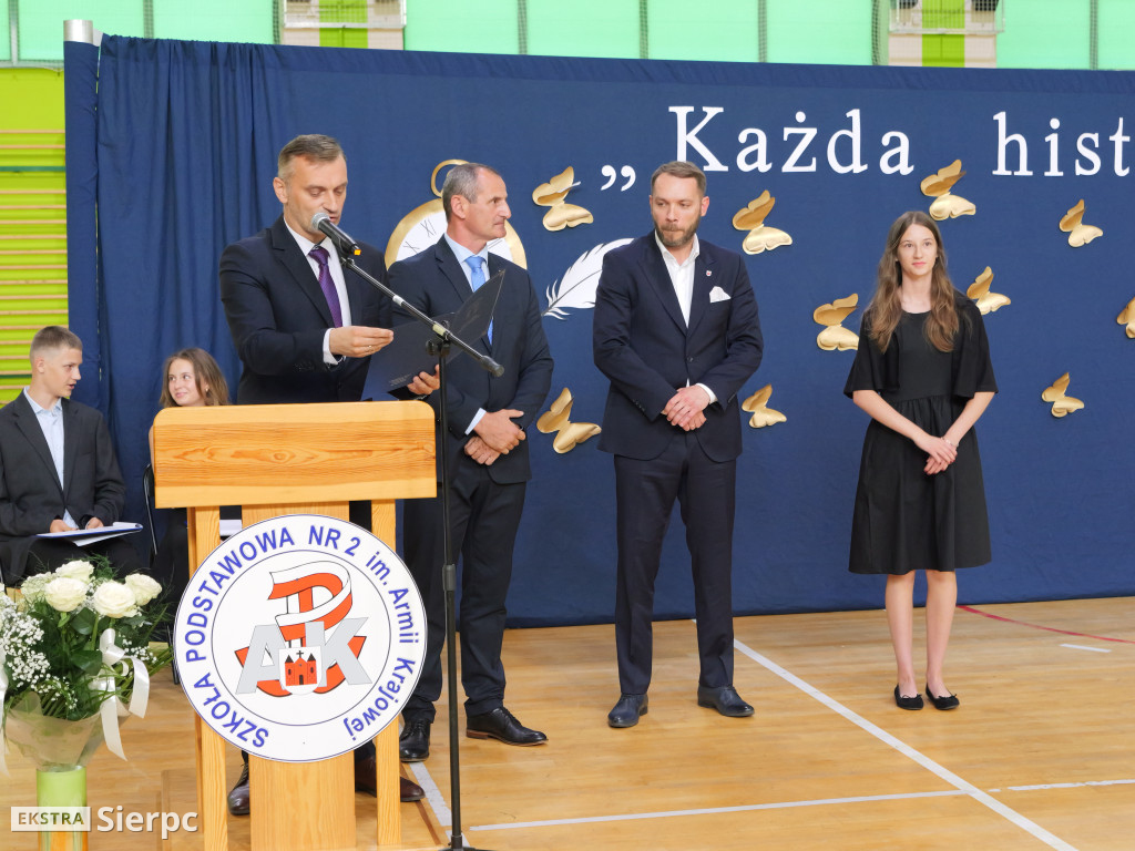 Pożagnanie absolwentów Dwójki