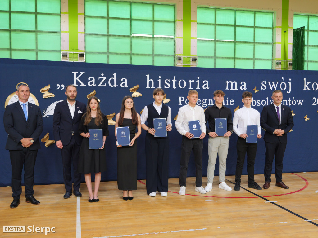 Pożagnanie absolwentów Dwójki