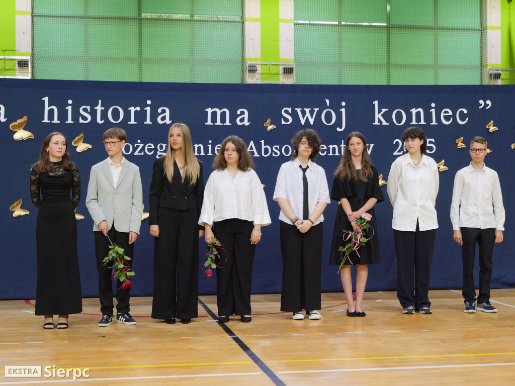 Pożagnanie absolwentów Dwójki