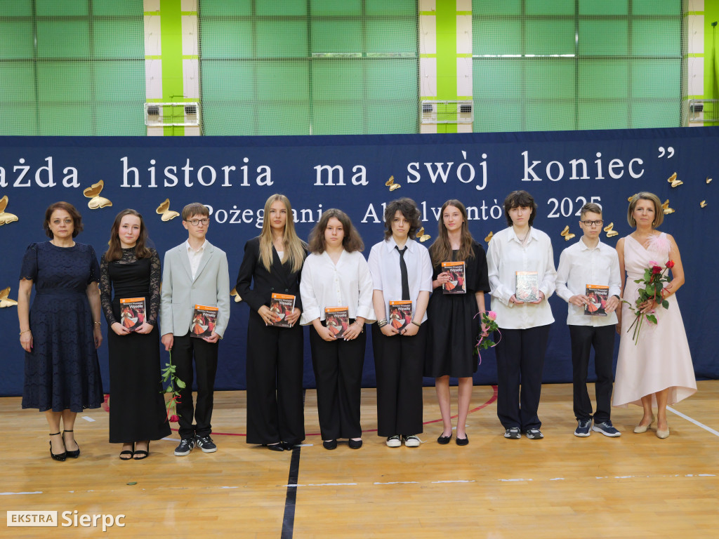 Pożagnanie absolwentów Dwójki