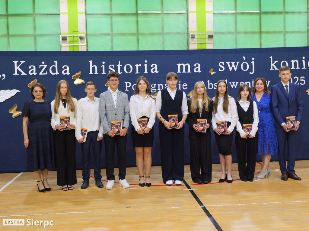 Pożagnanie absolwentów Dwójki