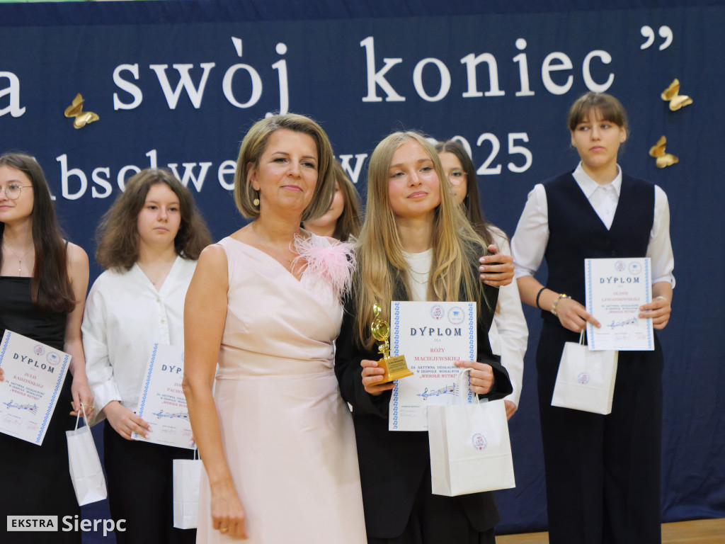 Pożagnanie absolwentów Dwójki