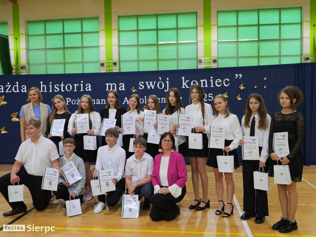 Pożagnanie absolwentów Dwójki
