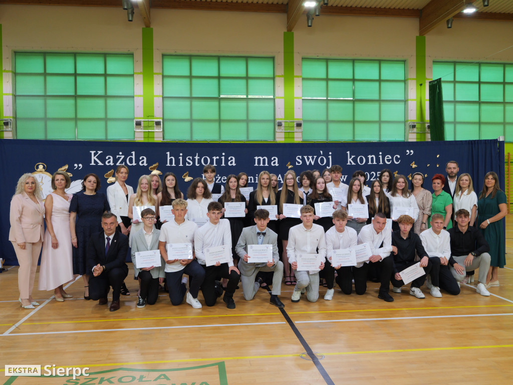 Pożagnanie absolwentów Dwójki
