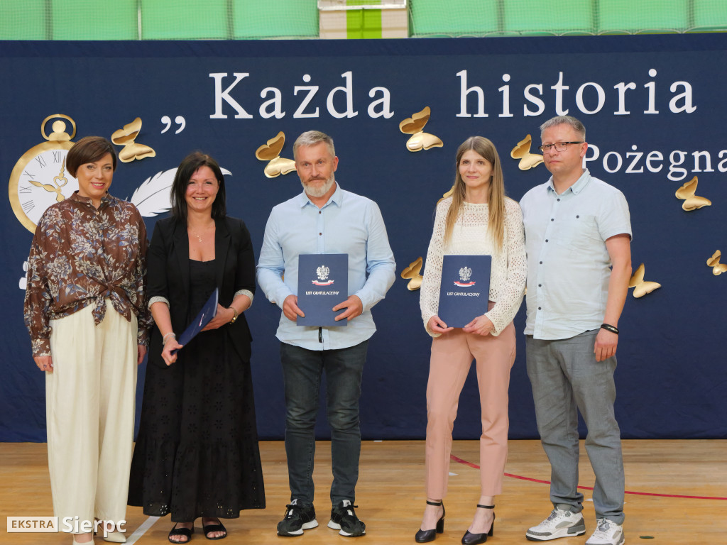 Pożagnanie absolwentów Dwójki