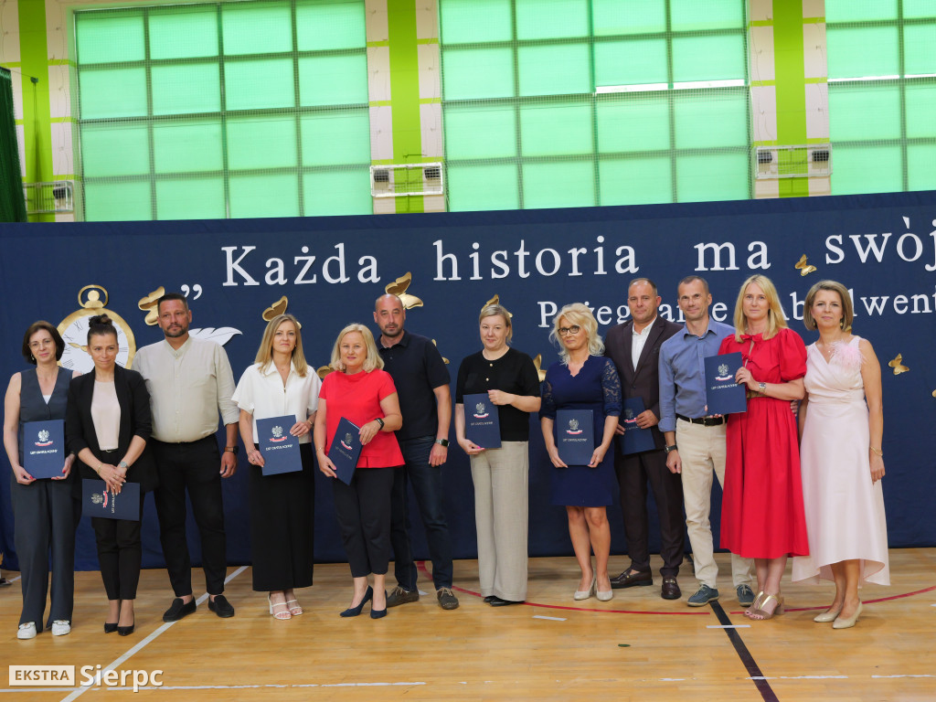 Pożagnanie absolwentów Dwójki