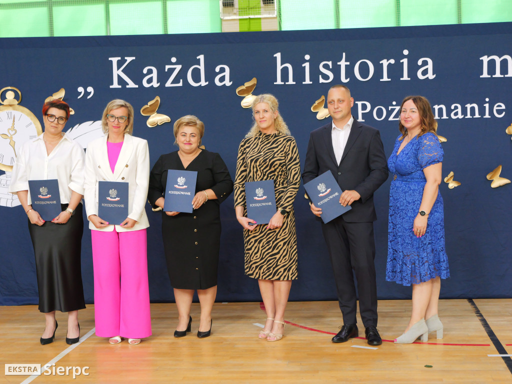 Pożagnanie absolwentów Dwójki
