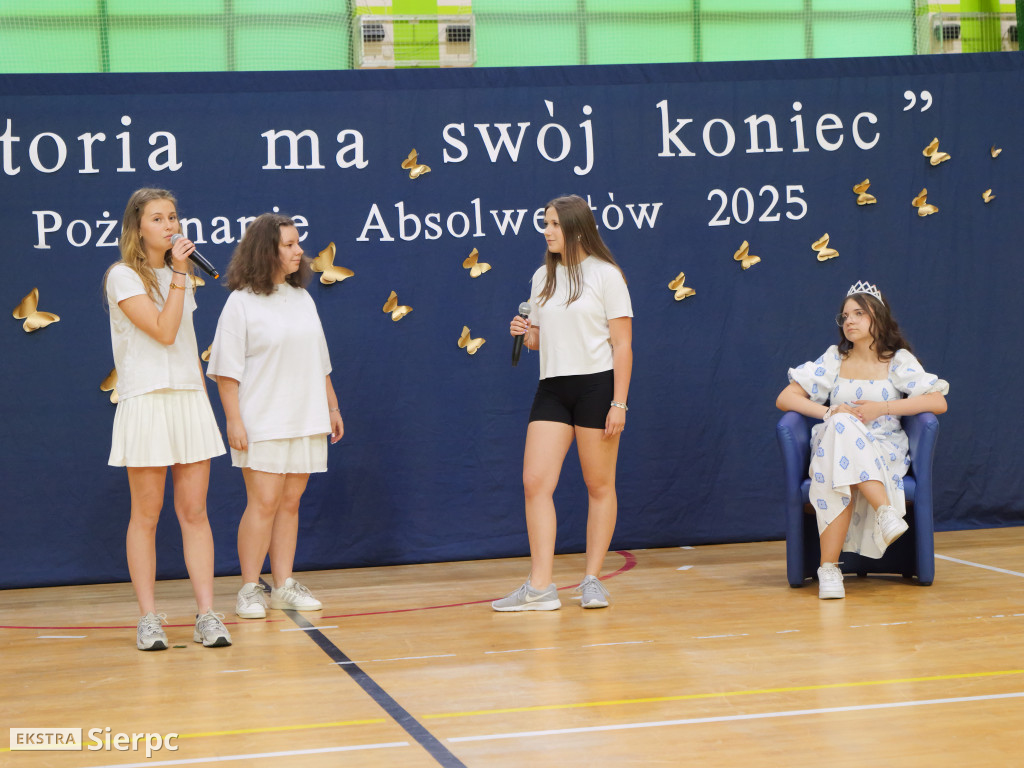 Pożagnanie absolwentów Dwójki