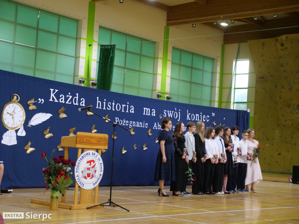 Pożagnanie absolwentów Dwójki