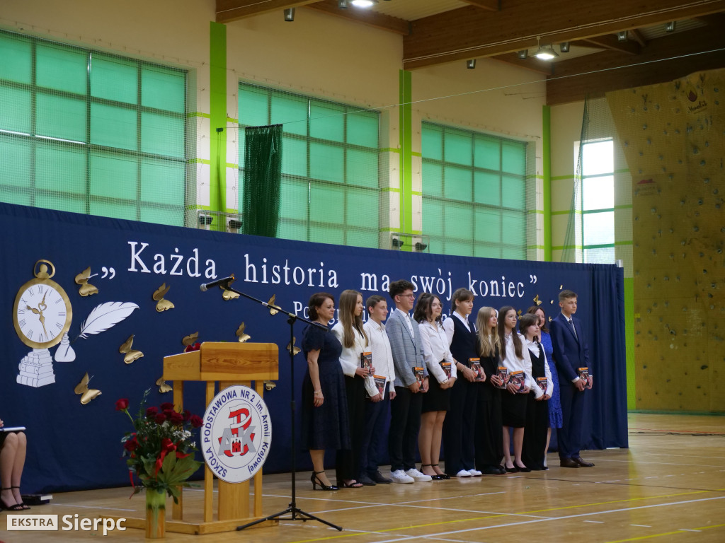 Pożagnanie absolwentów Dwójki