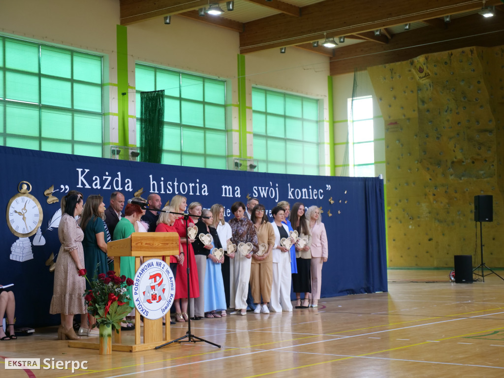 Pożagnanie absolwentów Dwójki