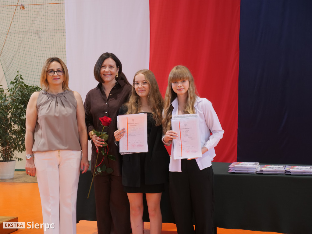 Zakończenie roku w LO Sierpc