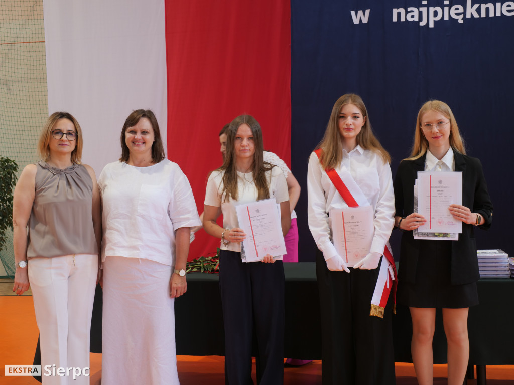 Zakończenie roku w LO Sierpc