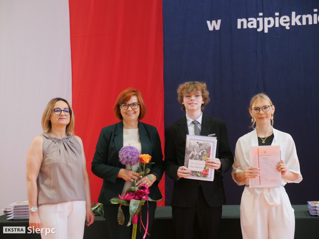 Zakończenie roku w LO Sierpc
