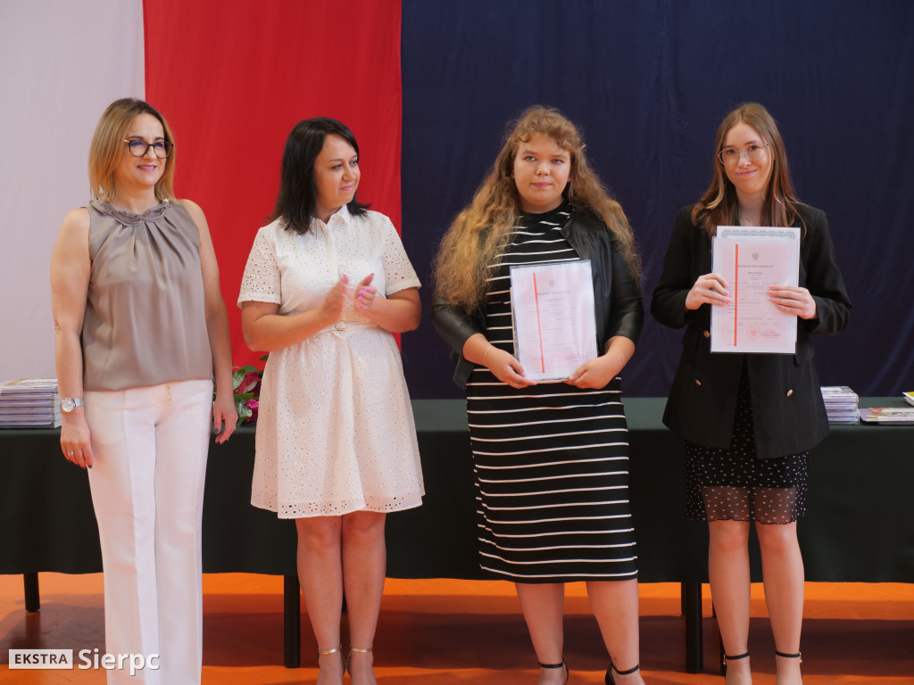 Zakończenie roku w LO Sierpc
