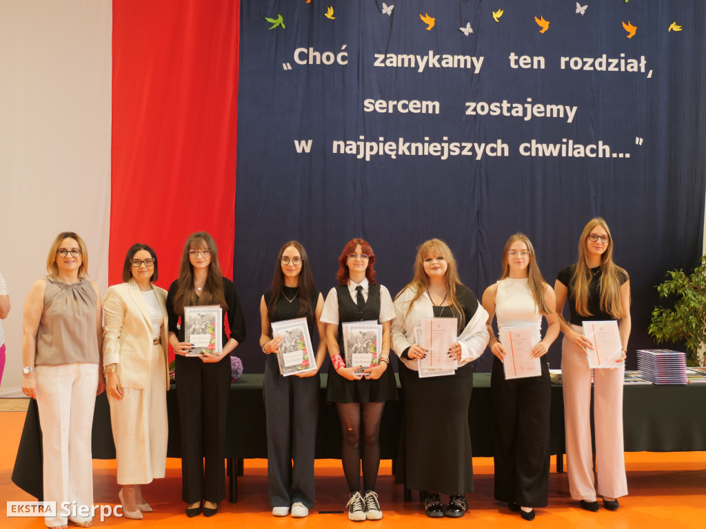Zakończenie roku w LO Sierpc