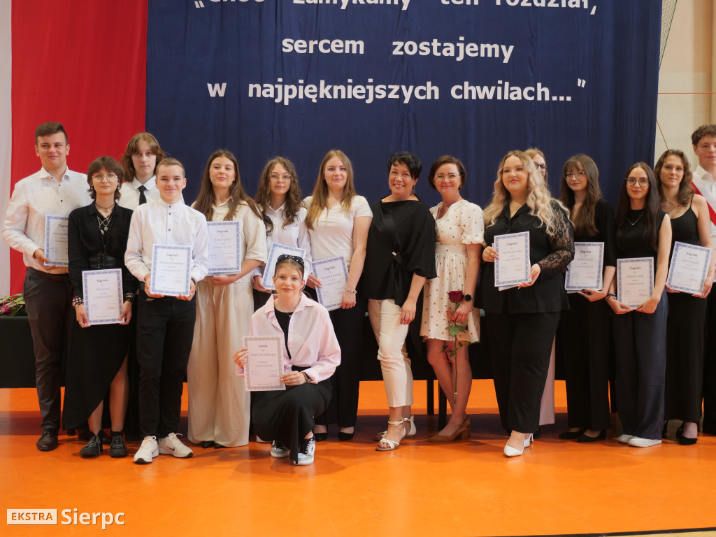 Zakończenie roku w LO Sierpc