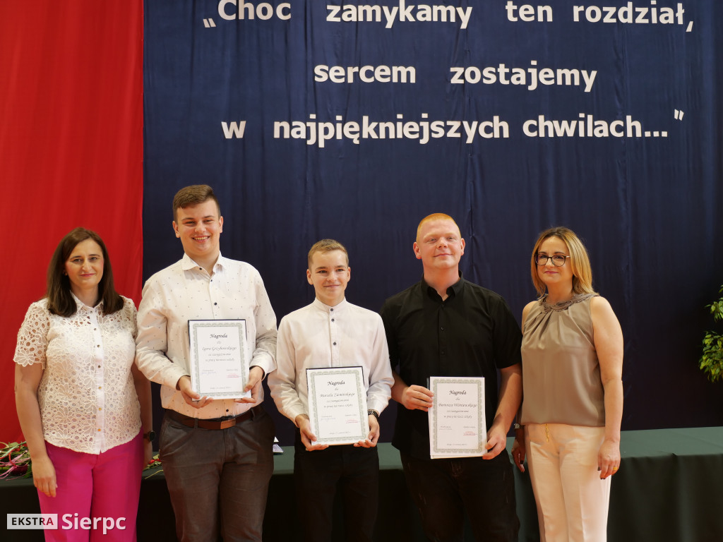 Zakończenie roku w LO Sierpc