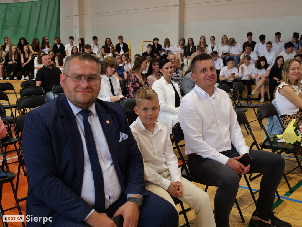 Zakończenie roku w LO Sierpc