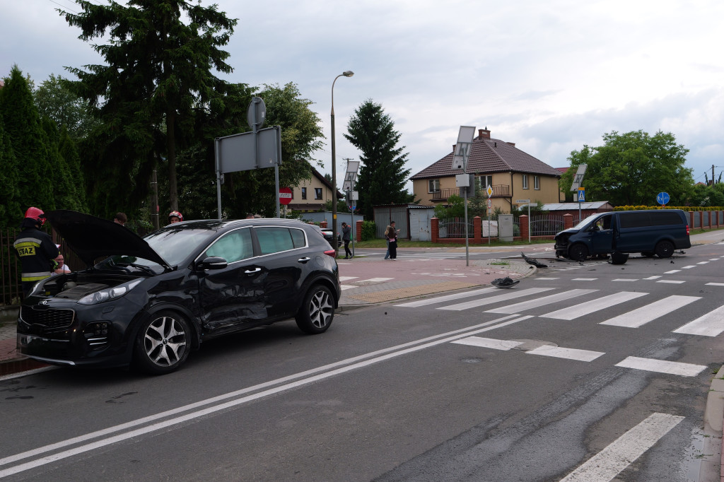 Zderzenie dwóch aut w Sierpcu
