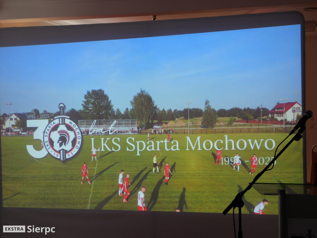 Gala z okazji 30-lecia Sparty Mochowo