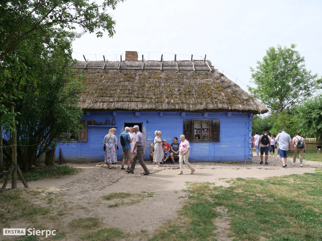 Miodobranie w skansenie