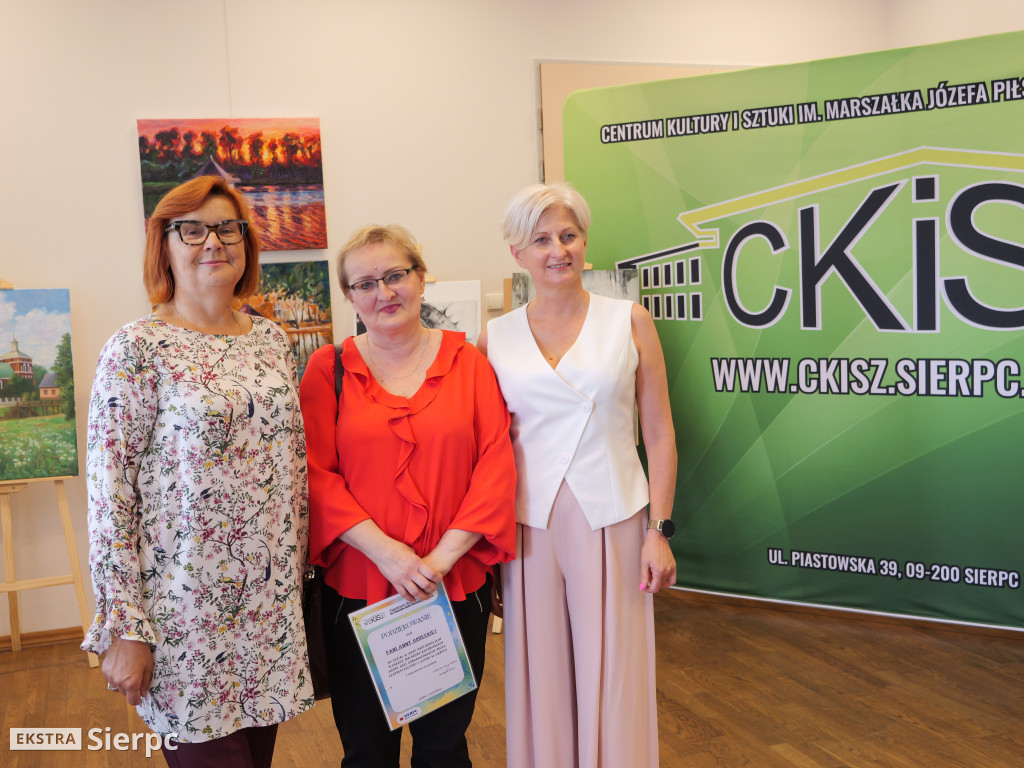 Wernisaż poplenerowy w CKiSz