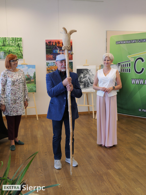Wernisaż poplenerowy w CKiSz