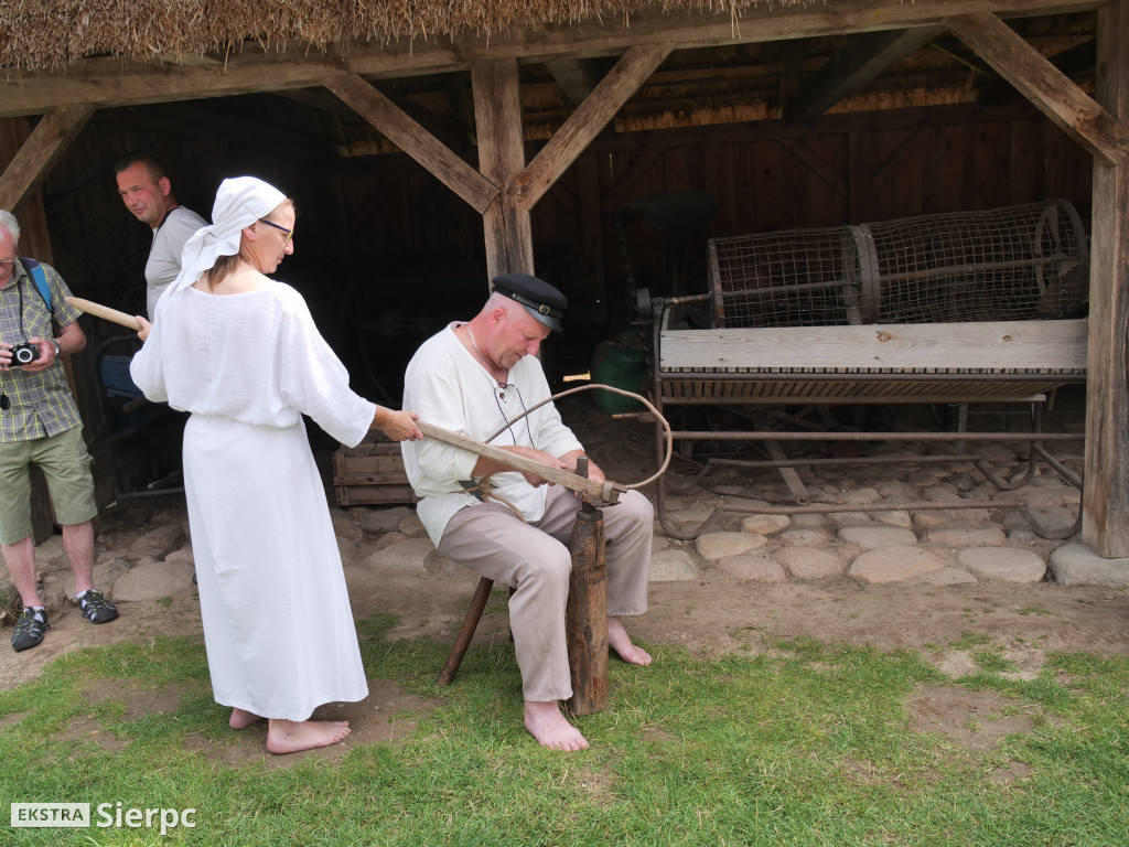 Żniwa w skansenie