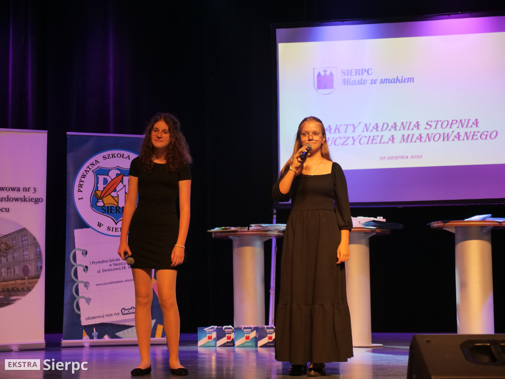 Akty mianowania i nagrody burmistrza w CKiSz