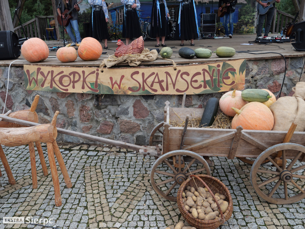 Wykopki w skansenie