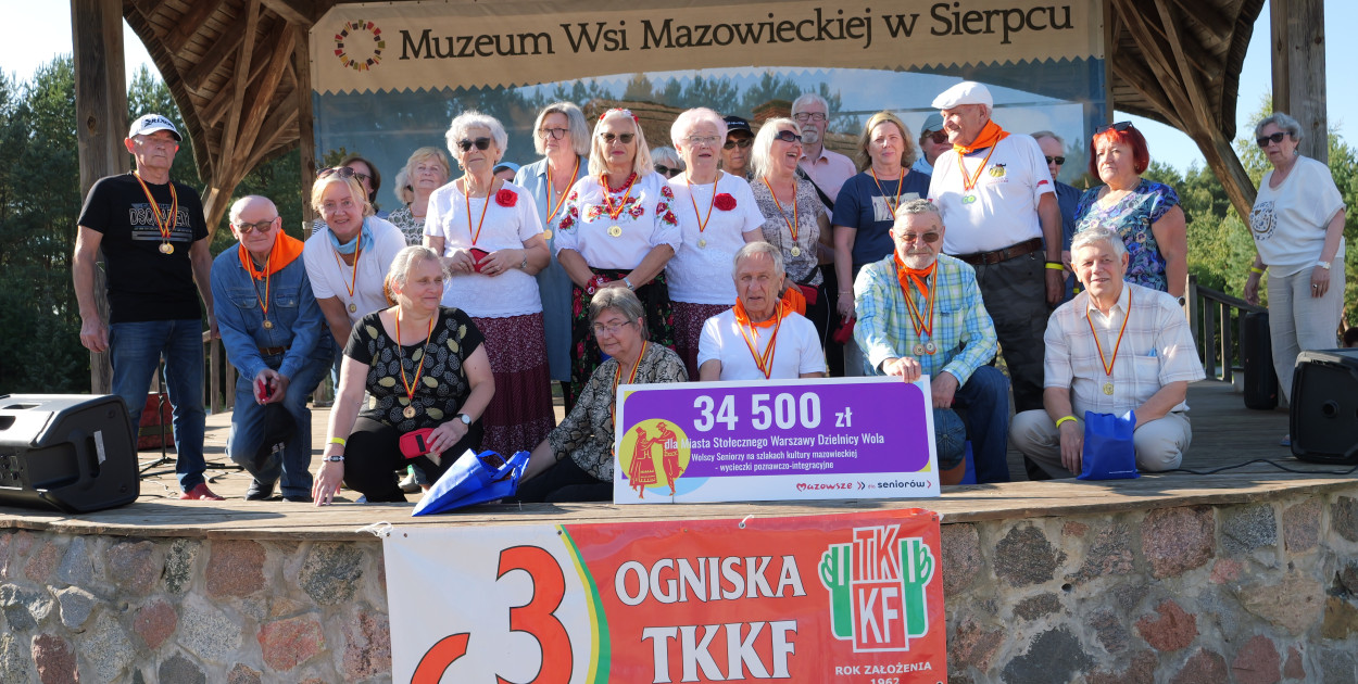 Spotkanie seniorów z Sierpca i Woli