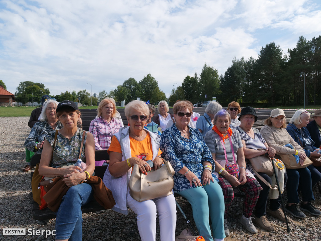 Spotkanie seniorów z Sierpca i Woli