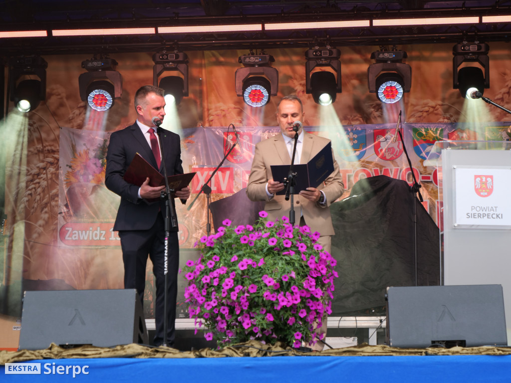 XIV Powiatowo-Gminne Dożynki w Zawidzu