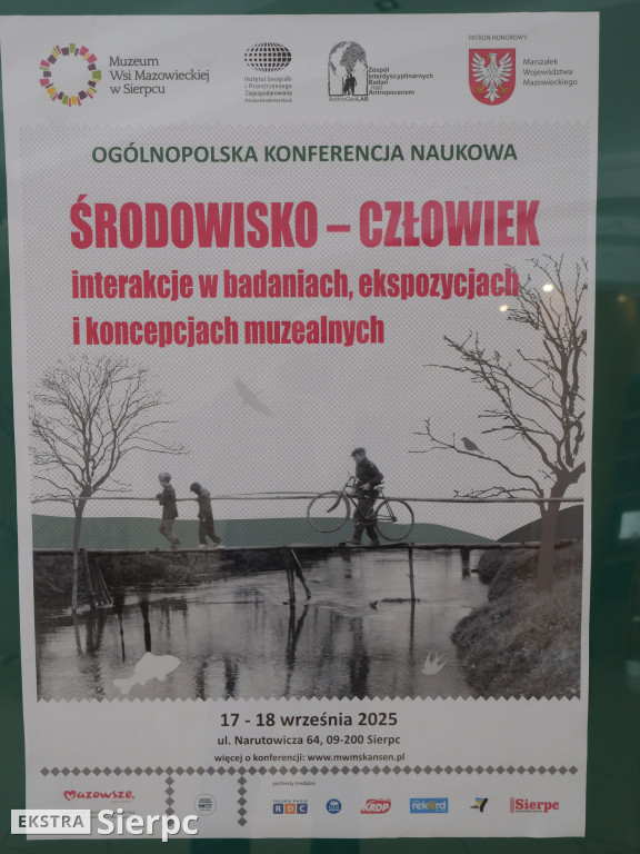 Muzealna konferencja w skasnenie w Sierpcu
