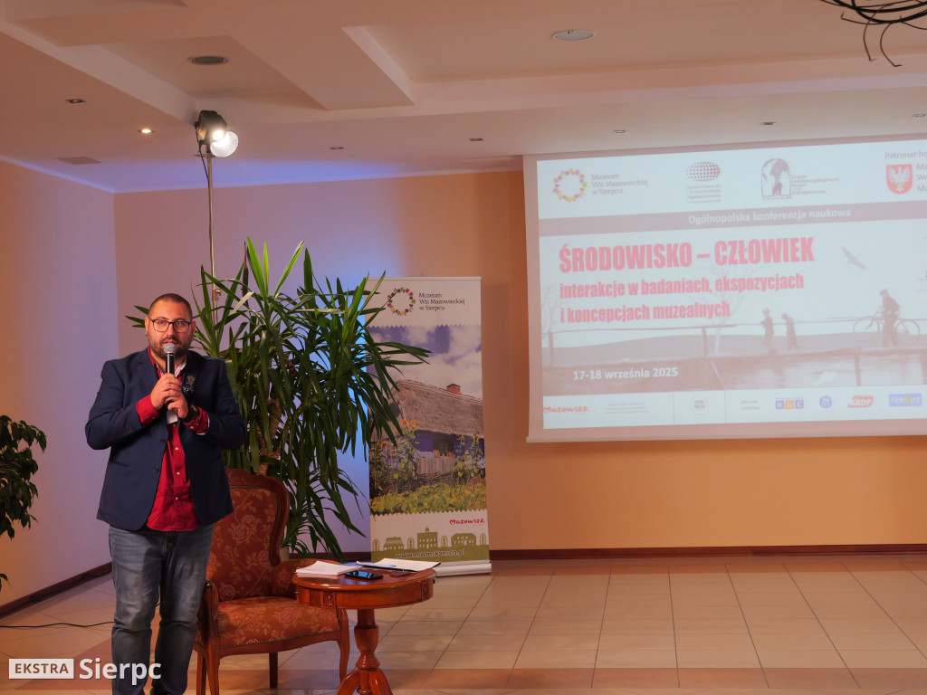 Muzealna konferencja w skasnenie w Sierpcu