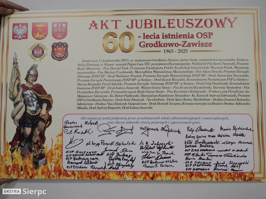 60-lecie OSP Grodkowo-Zawisze
