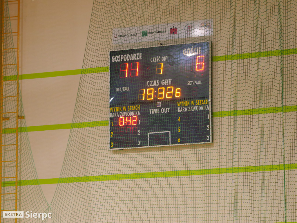 MKS Mazur Sierpc – AZS AWF Warszawa