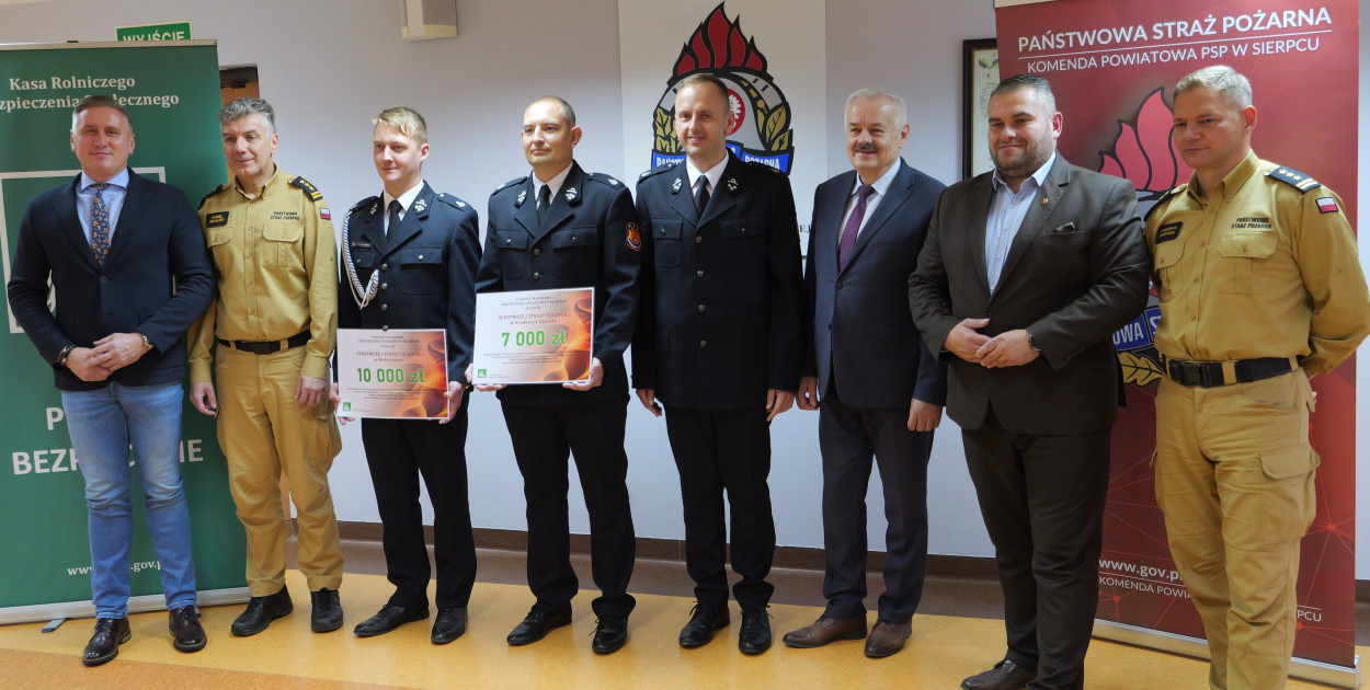 KRUS wspiera OSP z powiatu sierpeckiego